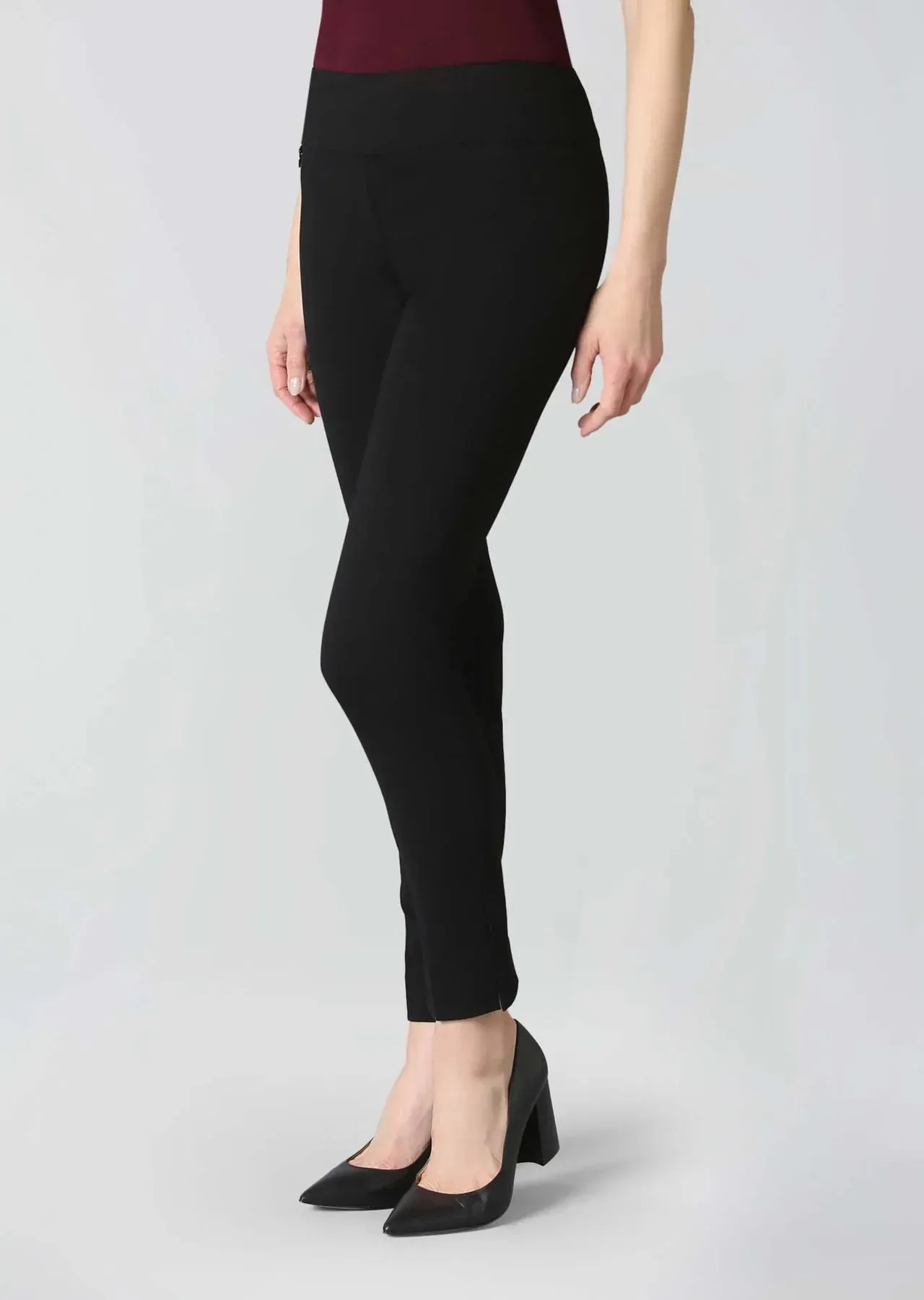 17655 Slim Ankle Pant W/Slits