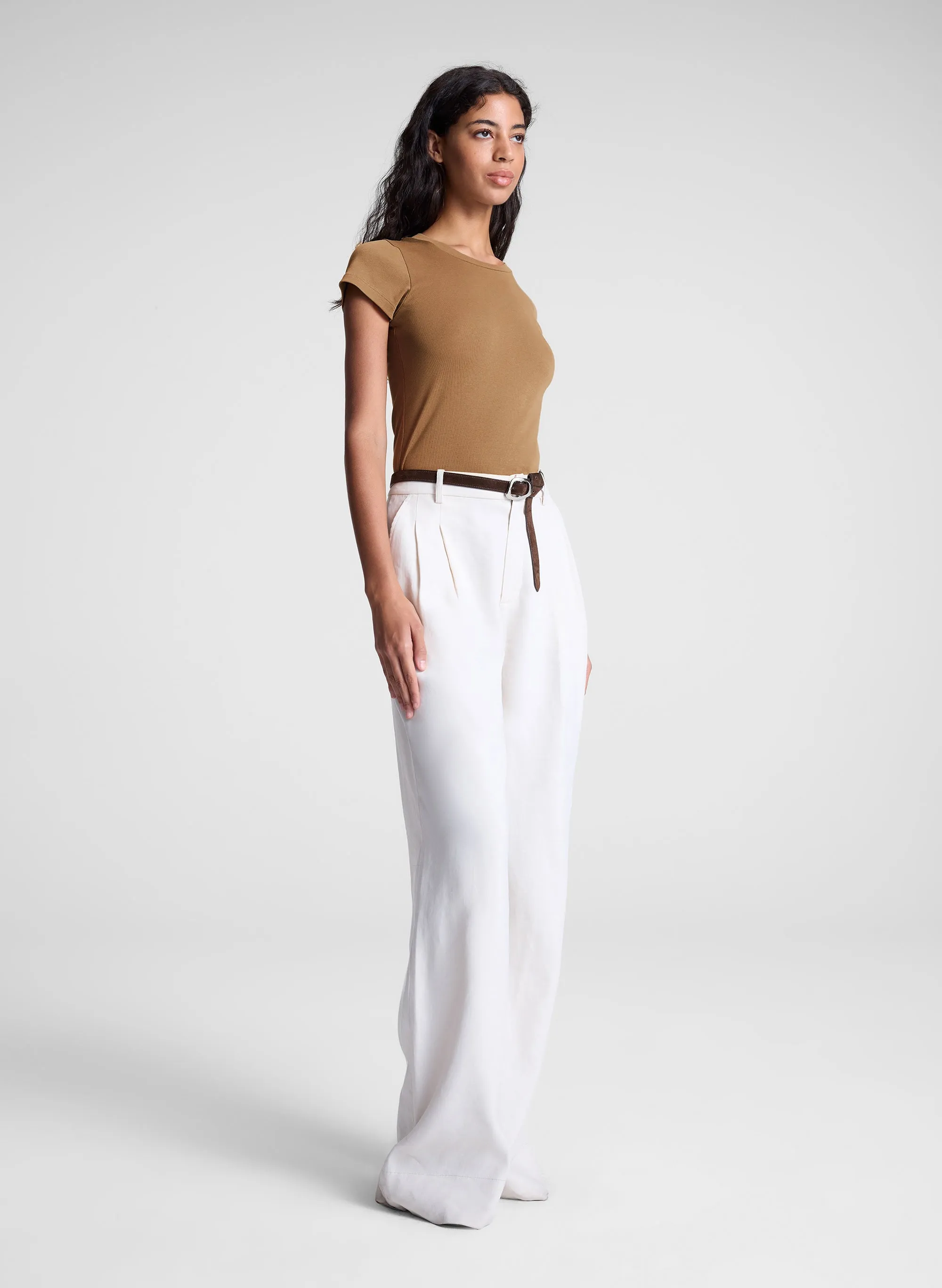 Avery Cotton Rib Baby Tee