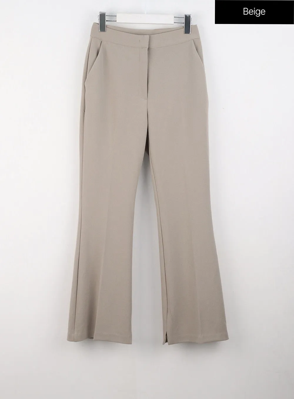 Boot Cut Slim Pants OS302