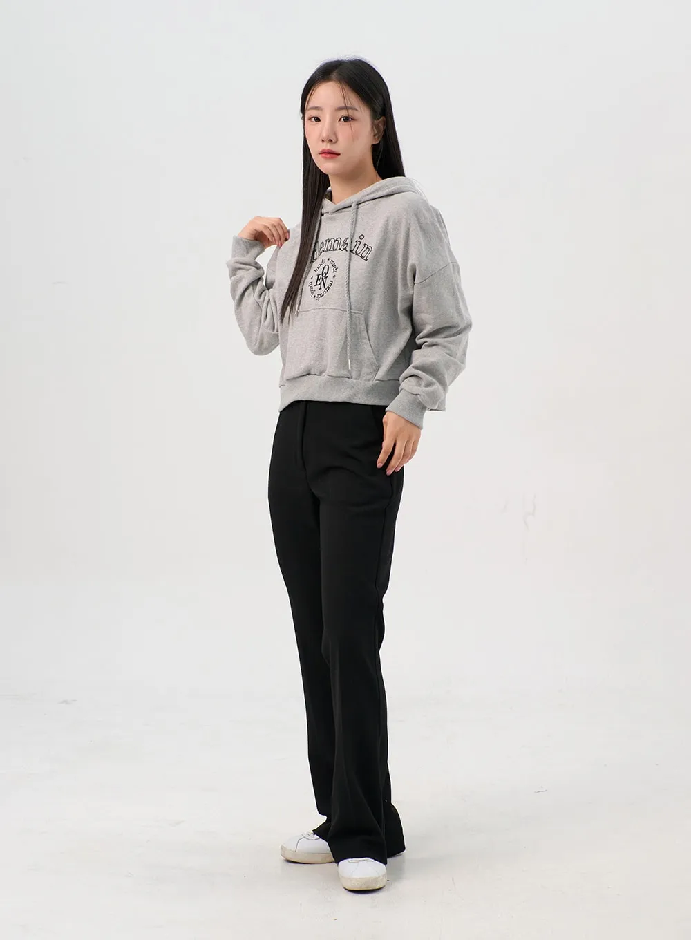 Boot Cut Slim Pants OS302