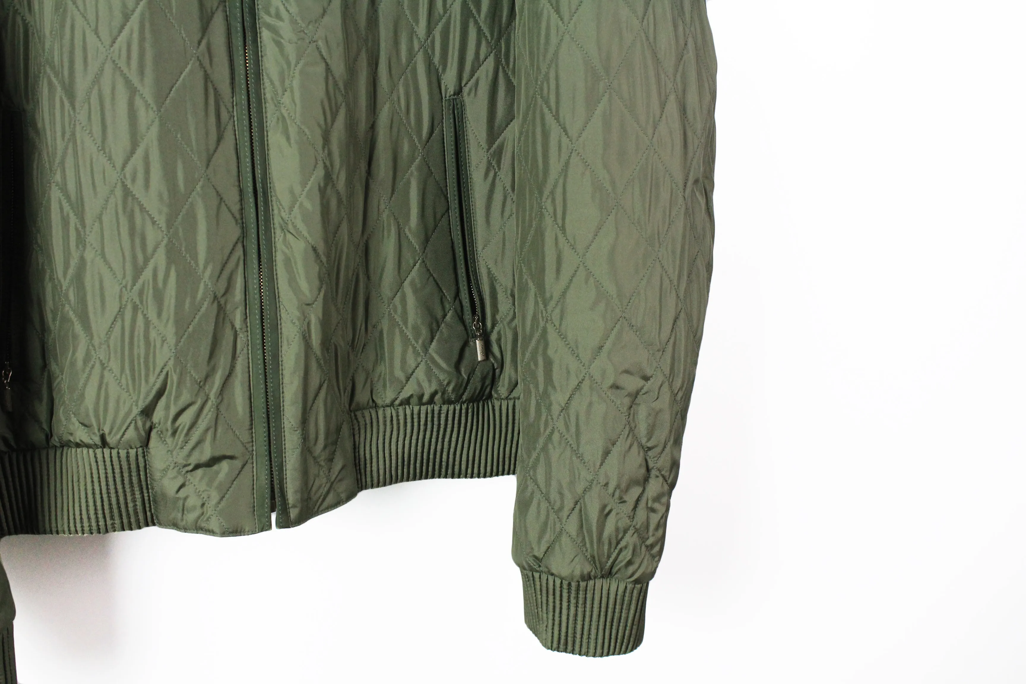 Brioni Quilted Bomber Jacket XXLarge