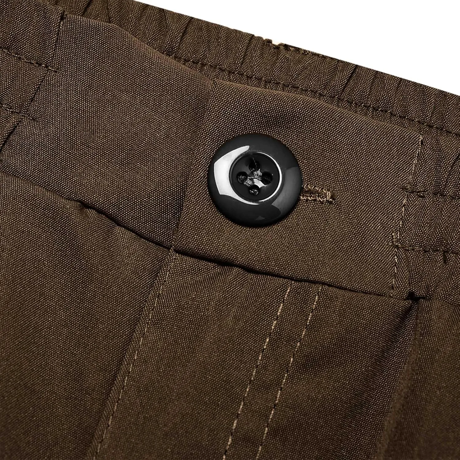 Cargo Pants for Men Relaxed Fit Stretch Construction Work Pants Elastic Waist Ripstop Outdoor Hiking Pants 6 Pockets