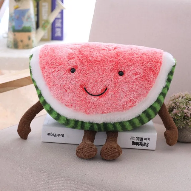 Kawaii Cherry Plush Pillow