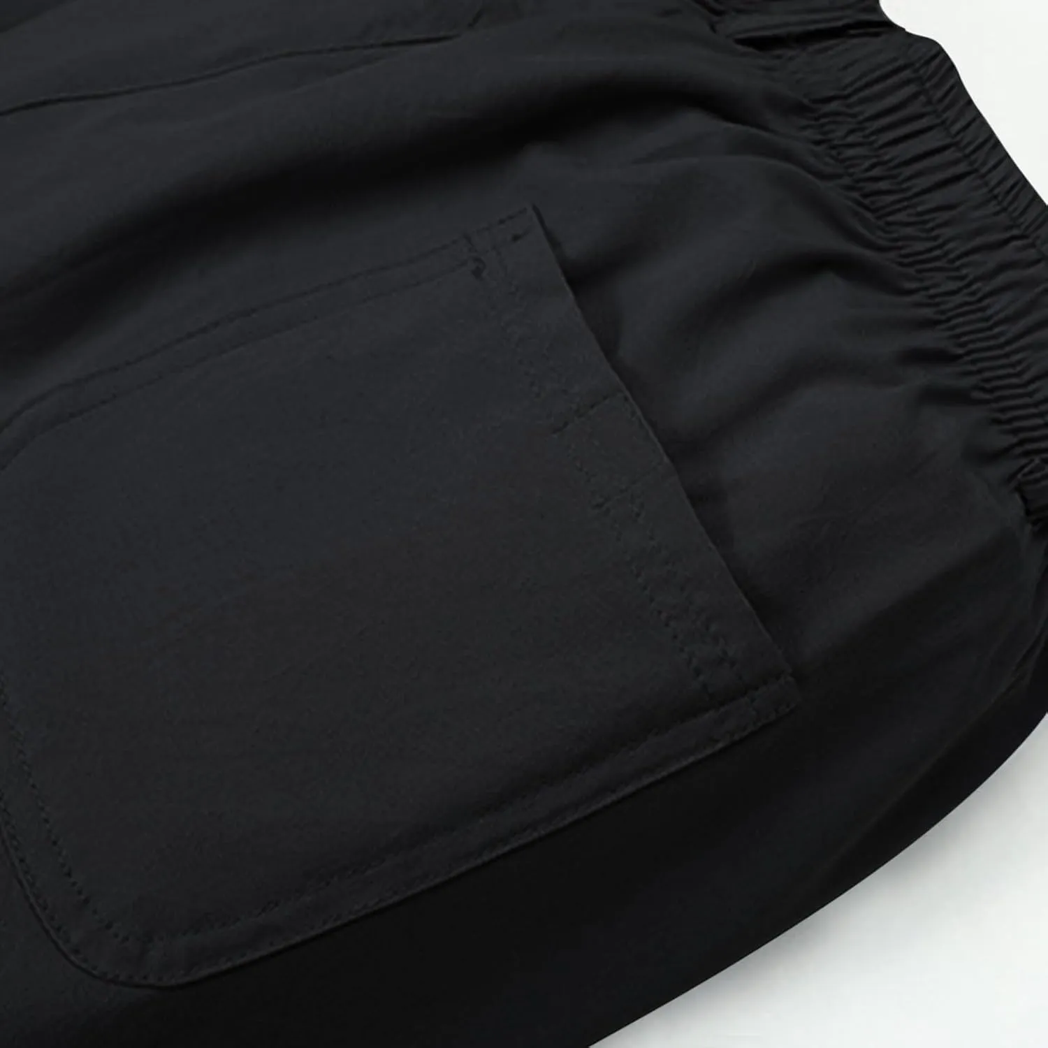 Mens Dress Pants Straight Leg Suit Pants Classic Flat Front Work Pants Casual Business Non-lron Pants Elastic Waist