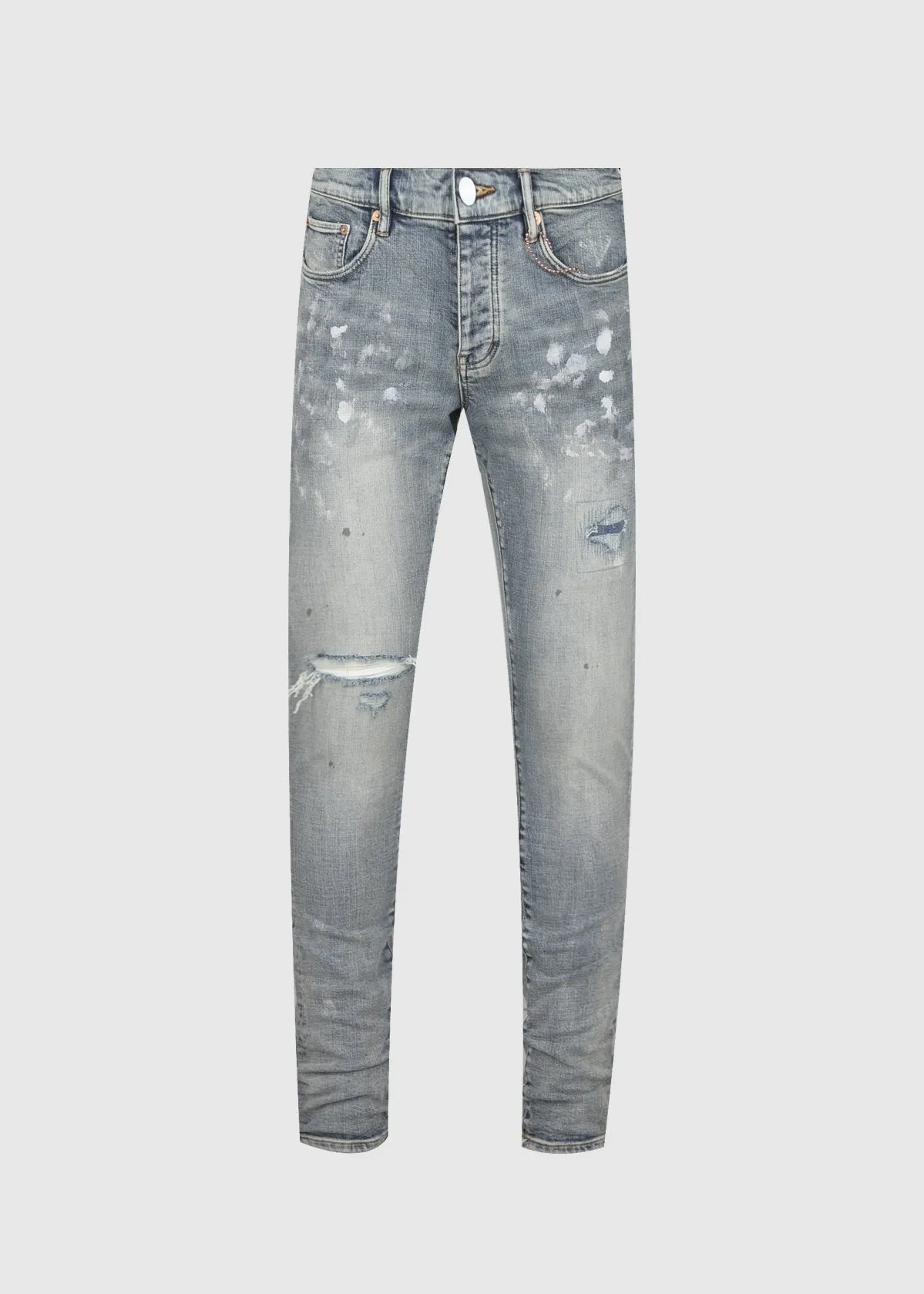 PURPLE: PAINTED DENIM [INDIGO]