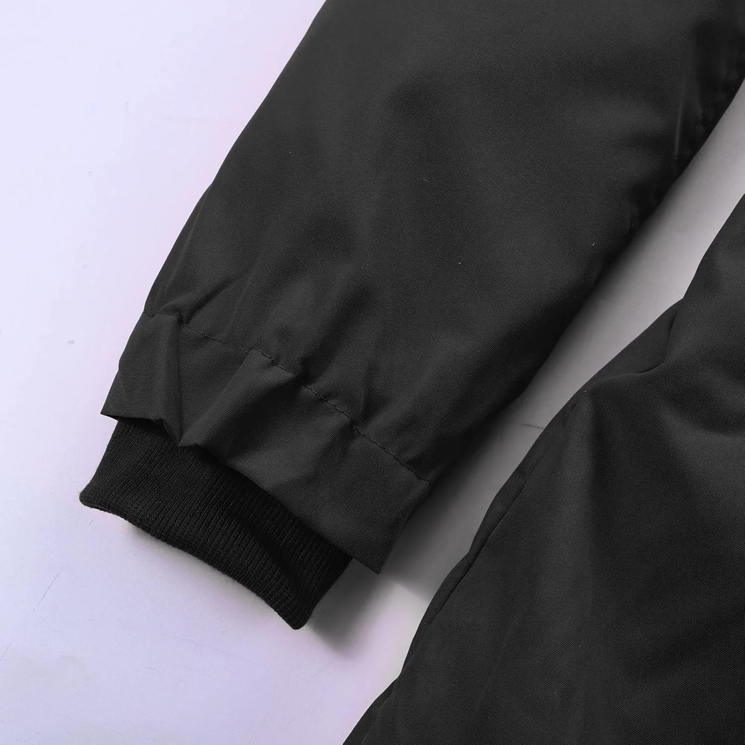 Winter Coats for Women Fleece Lined Padded Coat Plus Size Long Sleeve Drawstring Quilted Outwear Loose Warm Outwear